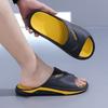 Trend Slippers Men's Summer Versatile Fashion Pvc Non-slip Indoor and Outdoor Wear Open-toed Casual Breathability