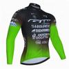 Gw Long Sleeve Fluorescent Color Autumn Cycling Jersey Set Ropa Ciclismo Men Bicycle Clothing Suit MTB Jersey Road Bike Uniform