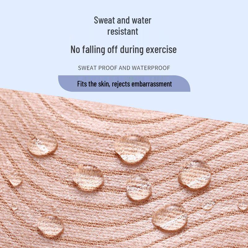 Nahtloses Unsichtbares Atmungsaktives Brustband Lift: Sommer Brustwarzenabdeckung und Brustaufkleber