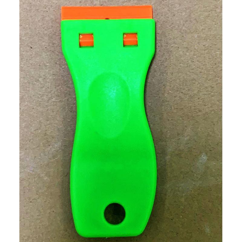 Plastic Cleaning Scraper for Glue and Stain Removal - Small Shovel Tool for Car Film and Household Cleaning