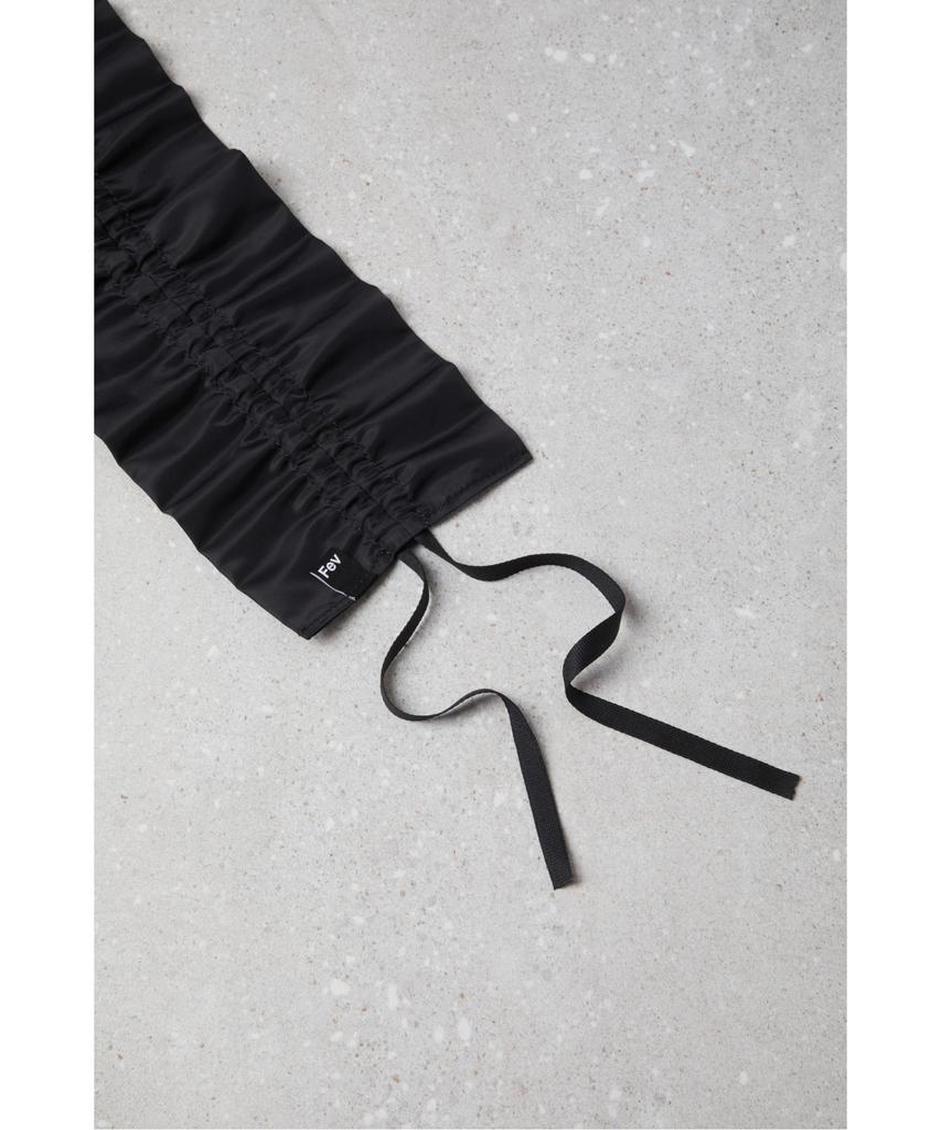 Syukommaboni Fev_Ruffle Belt(Black)_Dfaoa25504Blk