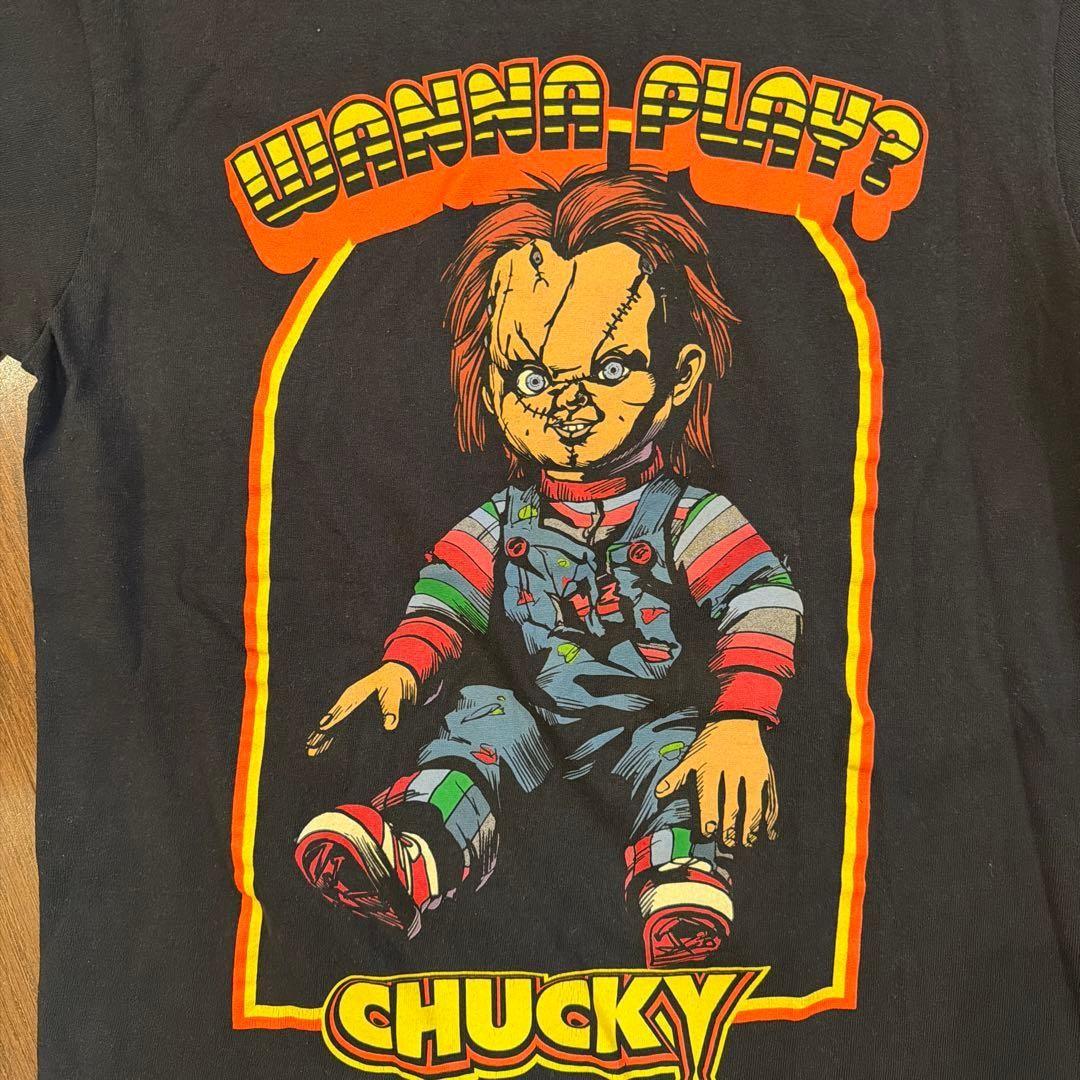 Chucky T- M size black WANNA PLAY? Movie: Childplay Unisex T-Shirt S