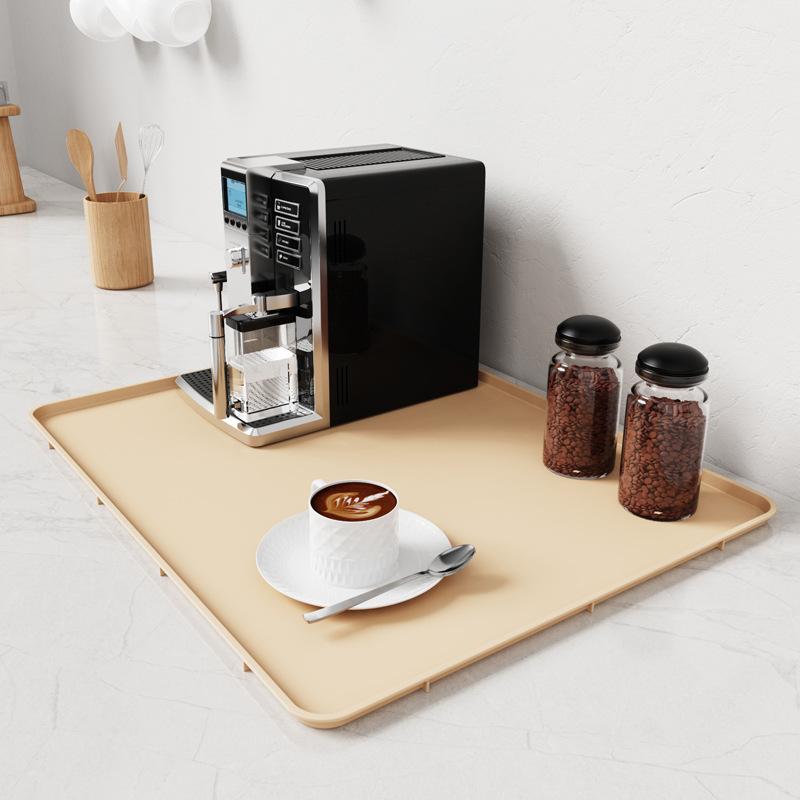 Kaffeematte Silikon Bartisch rutschfest Isolierung Abtropfschale Kaffeetasse Trocknen Bodenmatte