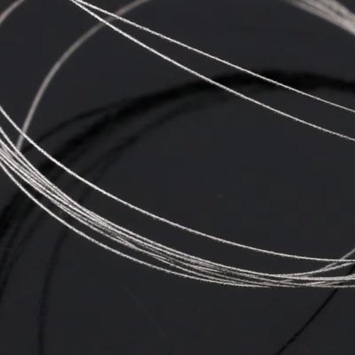 AIBOAT 1M Diamond Wire Saw Blade, Ultra-Fine Diamond Steel Wire, Hand Saw Blade with Sawdust Replacement Blade, for Jade Sawdust, Wire Cutting Wire, D