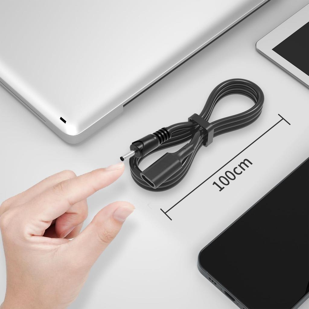 Varbmt Power PD Nabíjení 15W Rychlý USB Typ C PD na DC Měnič 100cm Rychlý Více Kompatibilní s Bezdrátovým Zabezpečením Solární Mini LED Článek MP3 a Sada