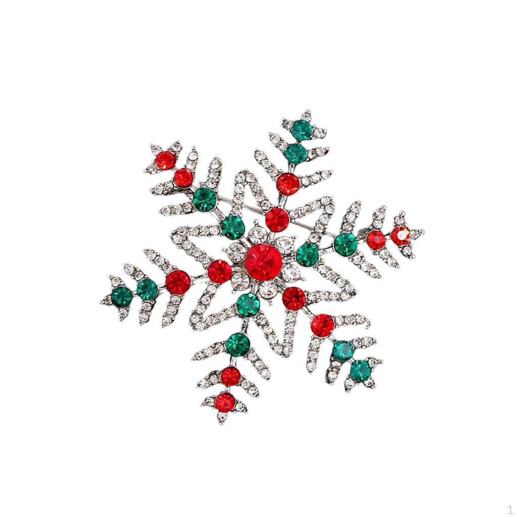 Christmas Brooch Pins, Cloth Decorative Accessories for Turbans Decoration