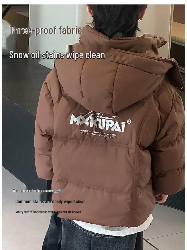 2025 New Kids' Winter Thick Down Jacket Casual Warm Coat for Boys and Girls