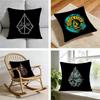 Cool VVolcom Logo Cushion Cover Short Plush Pillowcase for Bed Sofa Carwashable