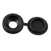 Screw Cap Covers Plastic Decorative Protective M5 Hole for Self Tapping Screws Furniture Closet Black
