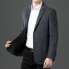 Men's Business Casual Blazer Spring and Autumn New High-end Men's Middle-aged Daddy Coat Coat