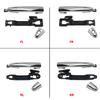 Car Exterior Door Handle For LIFAN 320 Front Rear Left Right Exterior Door Handle Assembly With Base Small Cover Accessories