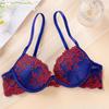 Sutien Push-Up cu Balene, Stil Francez, din Dantelă, pentru Femei