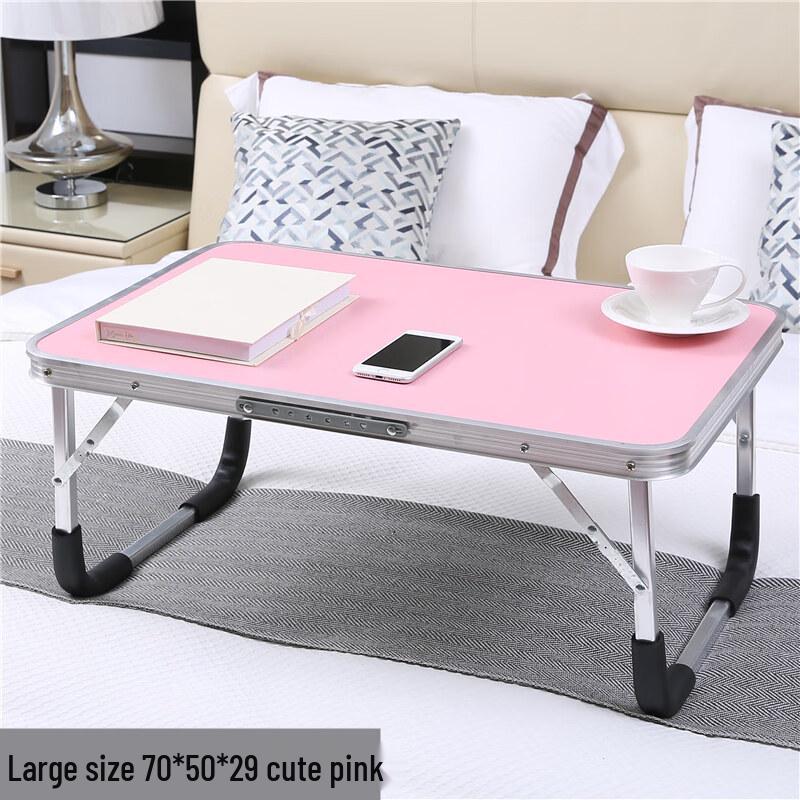 ZISIZ Aluminum Alloy Foldable Laptop Bed Desk