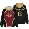 autumn Anime Hoodies for Men football hoodie 100% polyester winter Men's clothing graphic hoodies ventilate outdoor sports topsUnisex Woman's