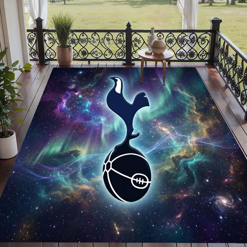 Soft Floor Carpet Tottenham Hotspur Pattern Area Rug Decorative Mat For Home Room Decoration