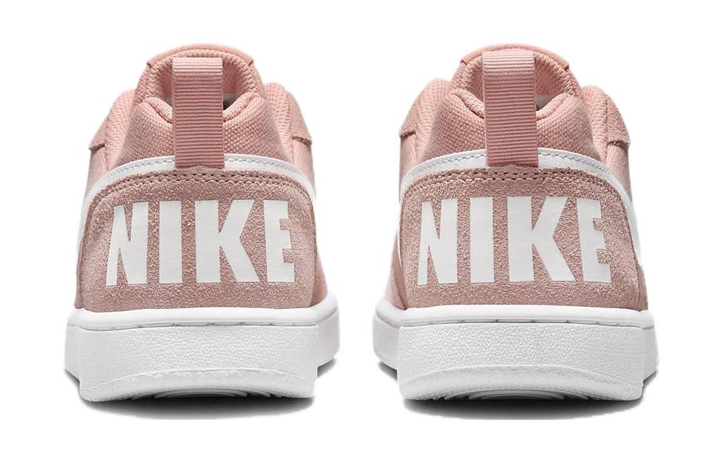Nike Court Borough PE Slip Resistant Abrasion Resistant Low top Kids' Running Shoes Pink Teenagers AV5137-600