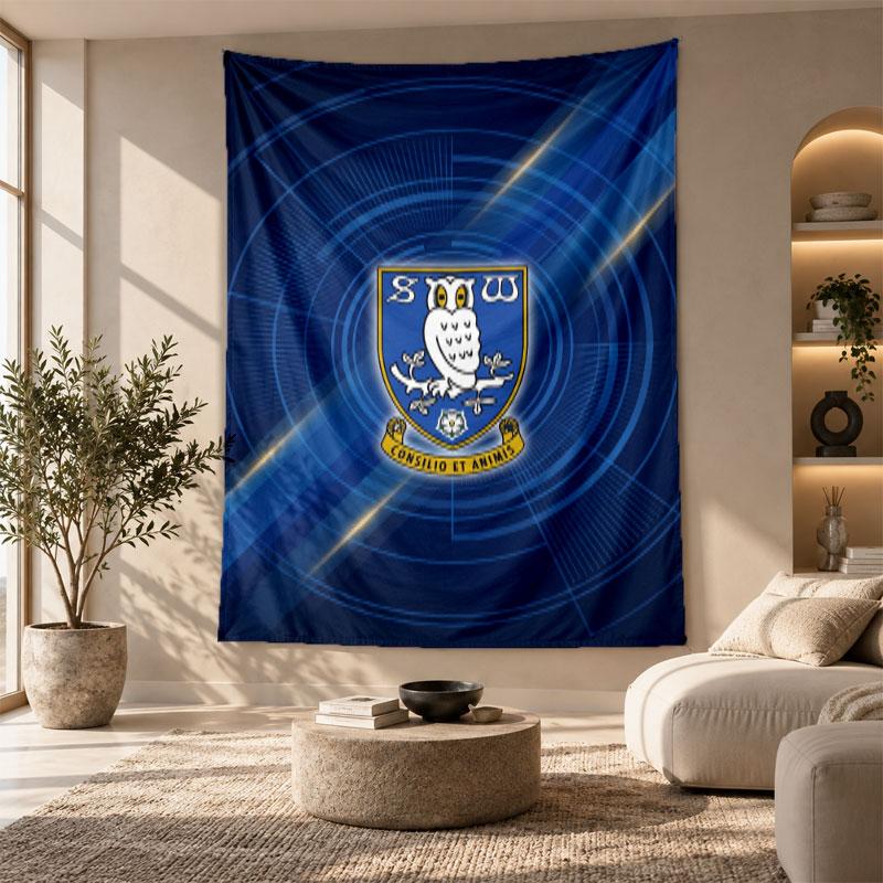 Decorative Tapestry,Sheffield Wednesday Printed Wall Art, Lightweight Wall Hanging For Bedroom Background