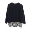 Y's made in Japan Long sleeve Cut Black series Back zip Women Used