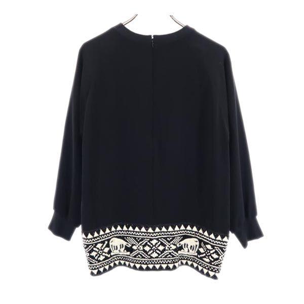 Y's made in Japan Long sleeve Cut Black series Back zip Women Used