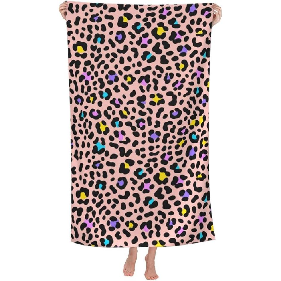 Paski Tygrysa czerwone i czarne Ręczniki plażowe Duże Miękkie Bardzo chłonne Szybkoschnące Ręczniki kąpielowe Ręczniki basenowe Ręczniki plażowe podróżne dla dzieci i dorosłych