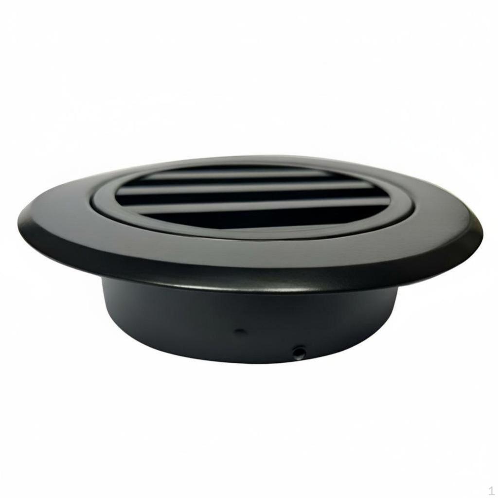 Aluminum Alloy Round Louver Vent, Central Air Conditioning Mesh Outlet, Kitchen