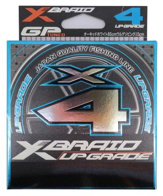 Upgrade X4 150m 6lb Orchid White 1m15cm Intervalle Urgeso Pink Markierung X-Braid 0.3