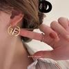 Korean Version of Ear Buckle Simple Niche Temperament Personalized New Ear Buckle Alloy Advanced Women's Ear Buckle