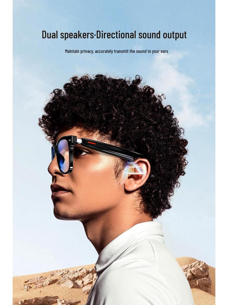 Photochromic Bluetooth Smart Glasses: Prescription-Ready, Anti-Blue Light, Music & Call-Enabled Sports Wearable