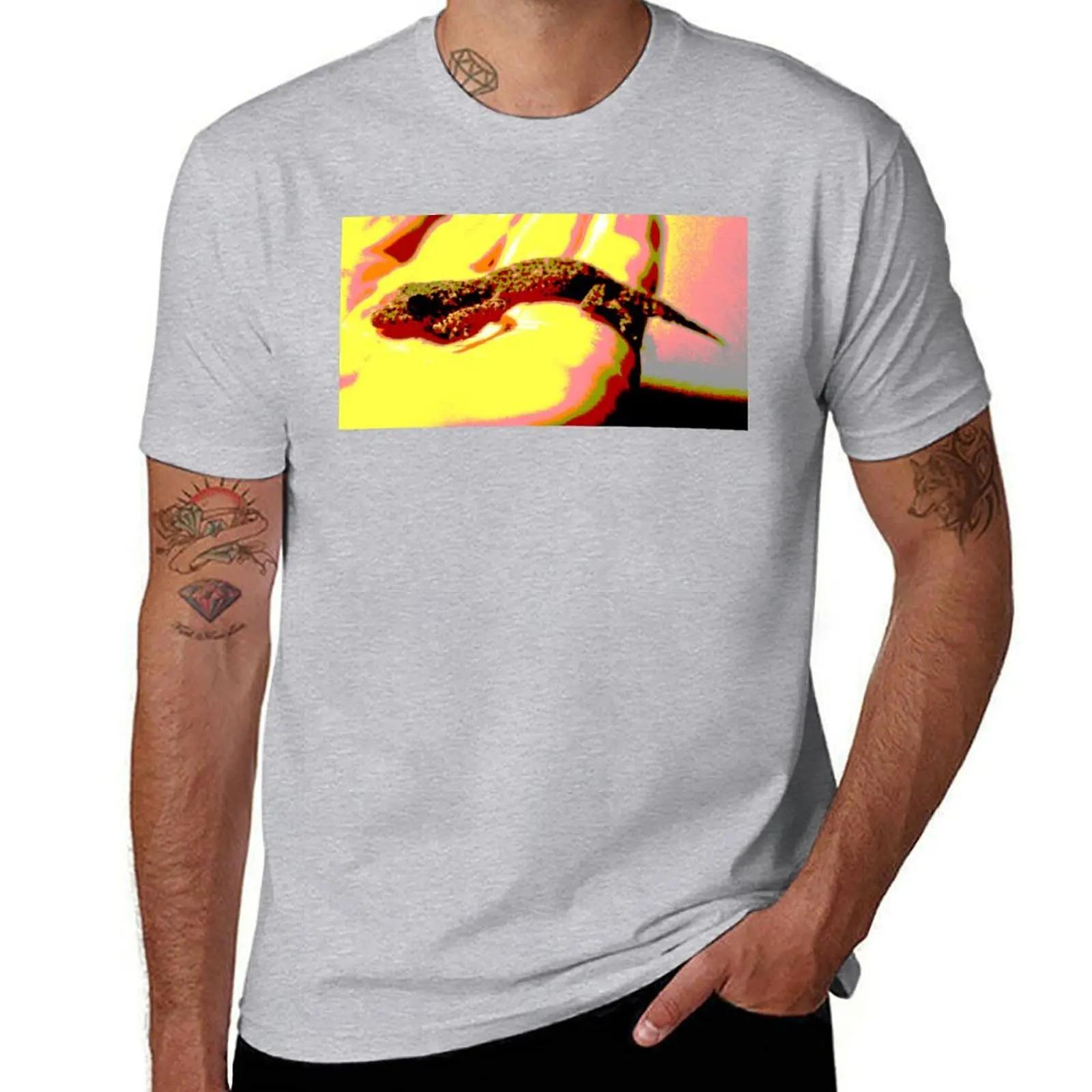 

The Broad Tailed Gecko TShirt funnys summer top shirts graphic tees t shirts men 4XL