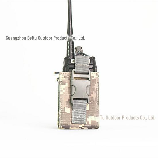 Tactical Walkie-Talkie and Phone Storage Bag