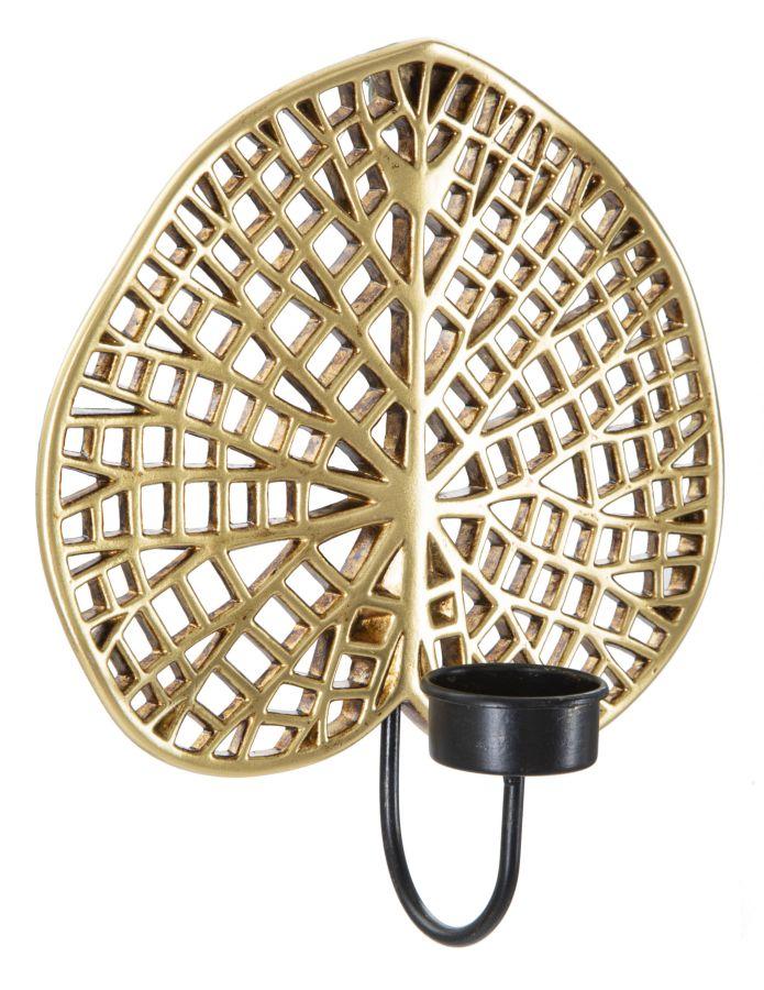 Wall Candle Holder Lotus 20X8X22.2 Cm