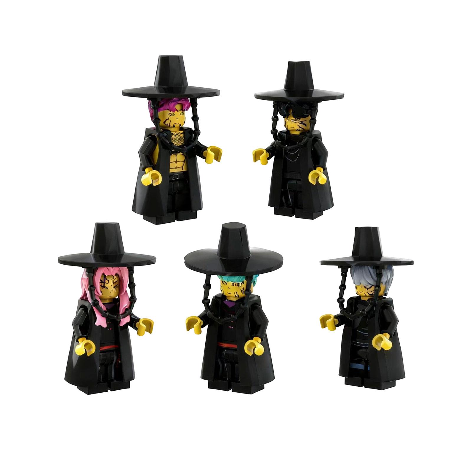 

Boys 5-Piece Building Block Minifigure Toy Set One Size