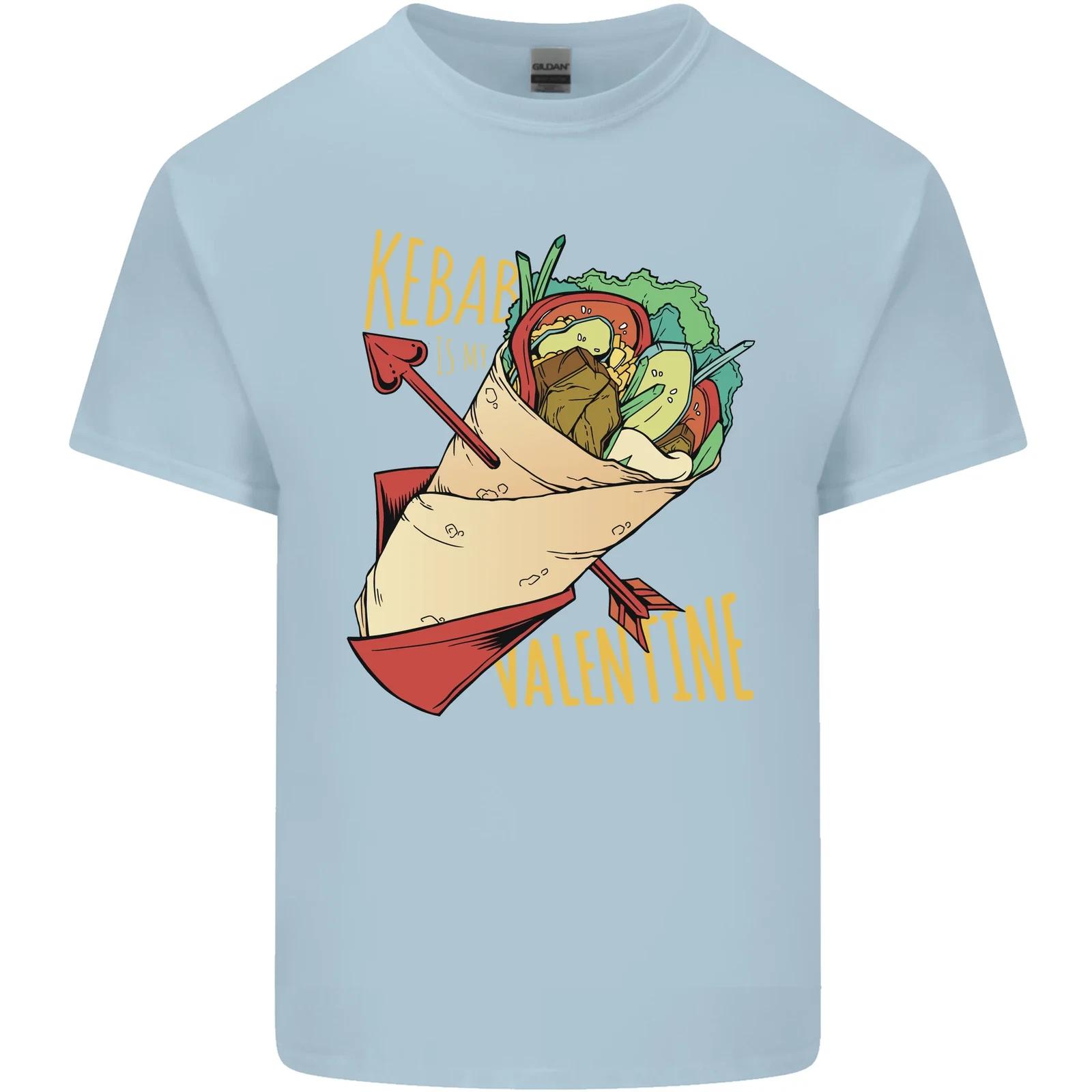 Singles Day Anti Valentines Day Kebab Kids T-Shirt Childrens L