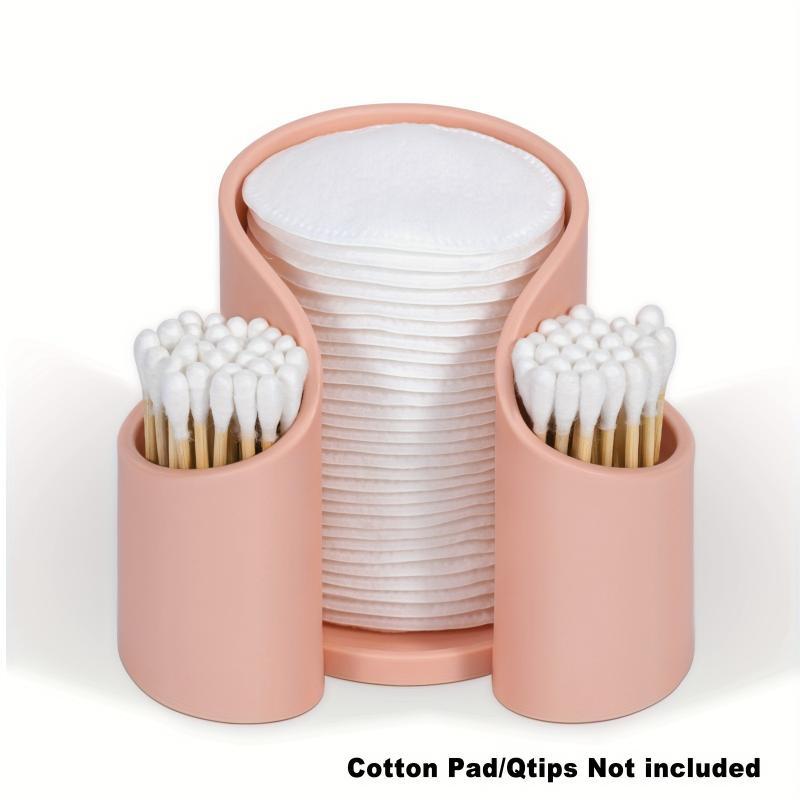 Makeup Organizer Holder Multifunctional Cotton Swab Pad Storage Box Desktop Cosmetic Sorting Rack For Bathroom Vanity Decor