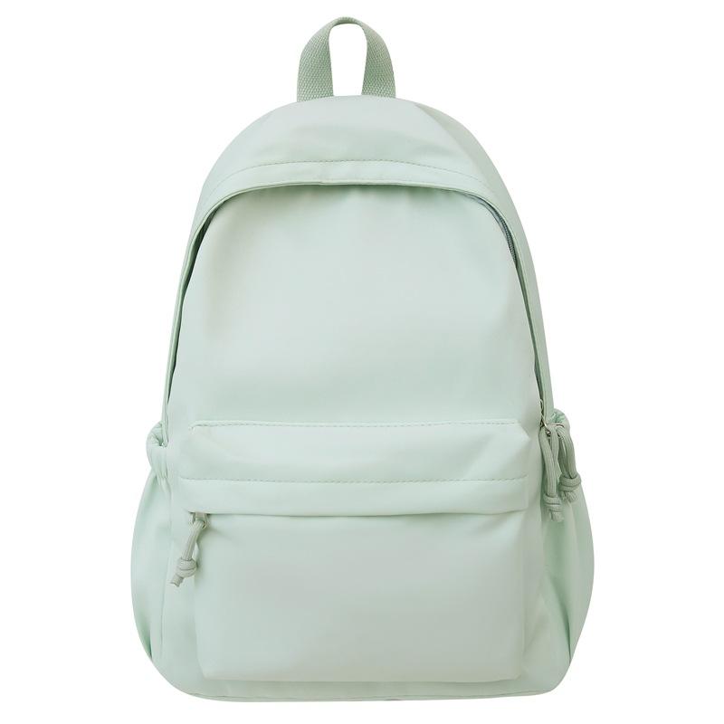 

Учнівський шкільний рюкзак для дівчат Спортивний однотонний жіночий рюкзак зелений