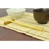 Aoba Chopsticks, Dishwasher Safe, Natural Wood, Colored Pencils, Pretty Yellow, 22.5cm