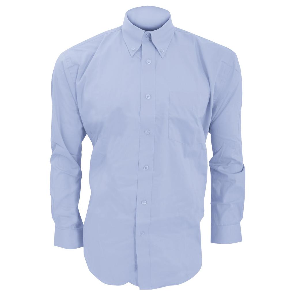 Kustom Kit Mens Long Sleeve Corporate Oxford Shirt