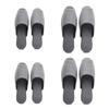 MOON ROOM Indoor Slippers Set of 4 Pairs for Men and 2 Pairs for Perfect for Vinyl and Sodium Large (2 Women), Guests, Summer, Bathroom, Stylish,