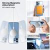 Protective Case - E.F.CONNECTION - for iPhone 12 Pro - Transparent - Magnetic - Tempered Glass Included