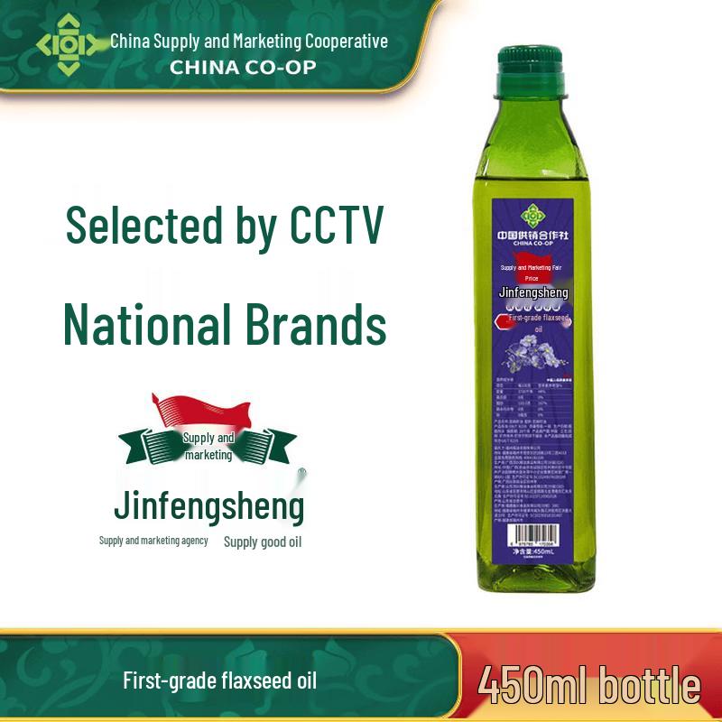 Jinfengsheng First Grade Cold-Pressed Flaxseed Oil