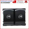 2PCS Window Switch Button For VW Golf Seat Altea Driver Side 5ND959855 5K3959857