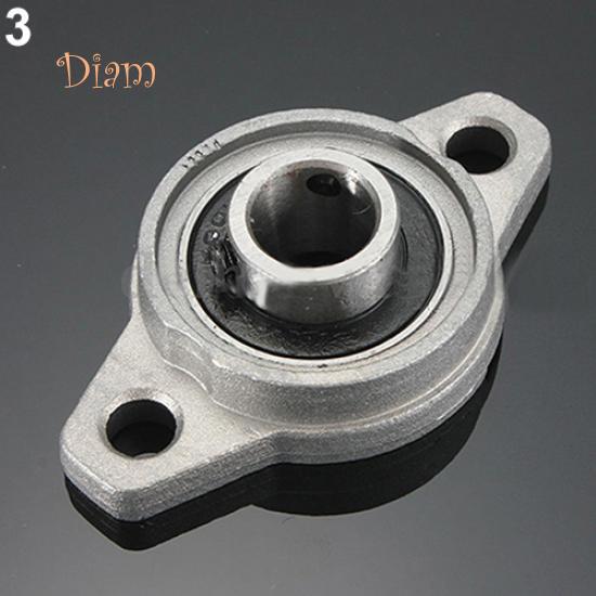 Diam 1Pc 8 - 35mm KP/KFL08 - 007 Zink Metaal Rhombic Gemonteerde Kussenblok Lager Accessoires