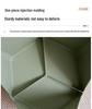 Nordic Creative Non-slip Plastic Stool - Thickened, Stackable, Square Gel Design for Home Use