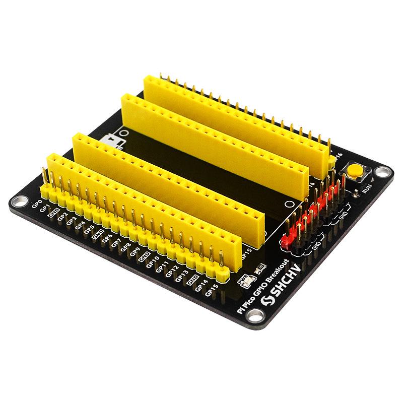 Raspberry Pi Pico GPIO Expansion Board – No Soldering Required for External Sensor Module