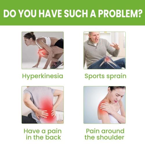 Knee Relief Patch Kit, Knee Pain Relief Patches, Mugwort Extract Stickers, Warming Herbal Plaster Pain Patches for Knee, Back, Neck, and Muscle Pain (