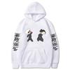 Jujutsu Kaisen Anime Hoodies Cartoon Satoru Gojo Cute Print Men Women Pullovers Autumn Winter Casual Plus Sweatshirts Size