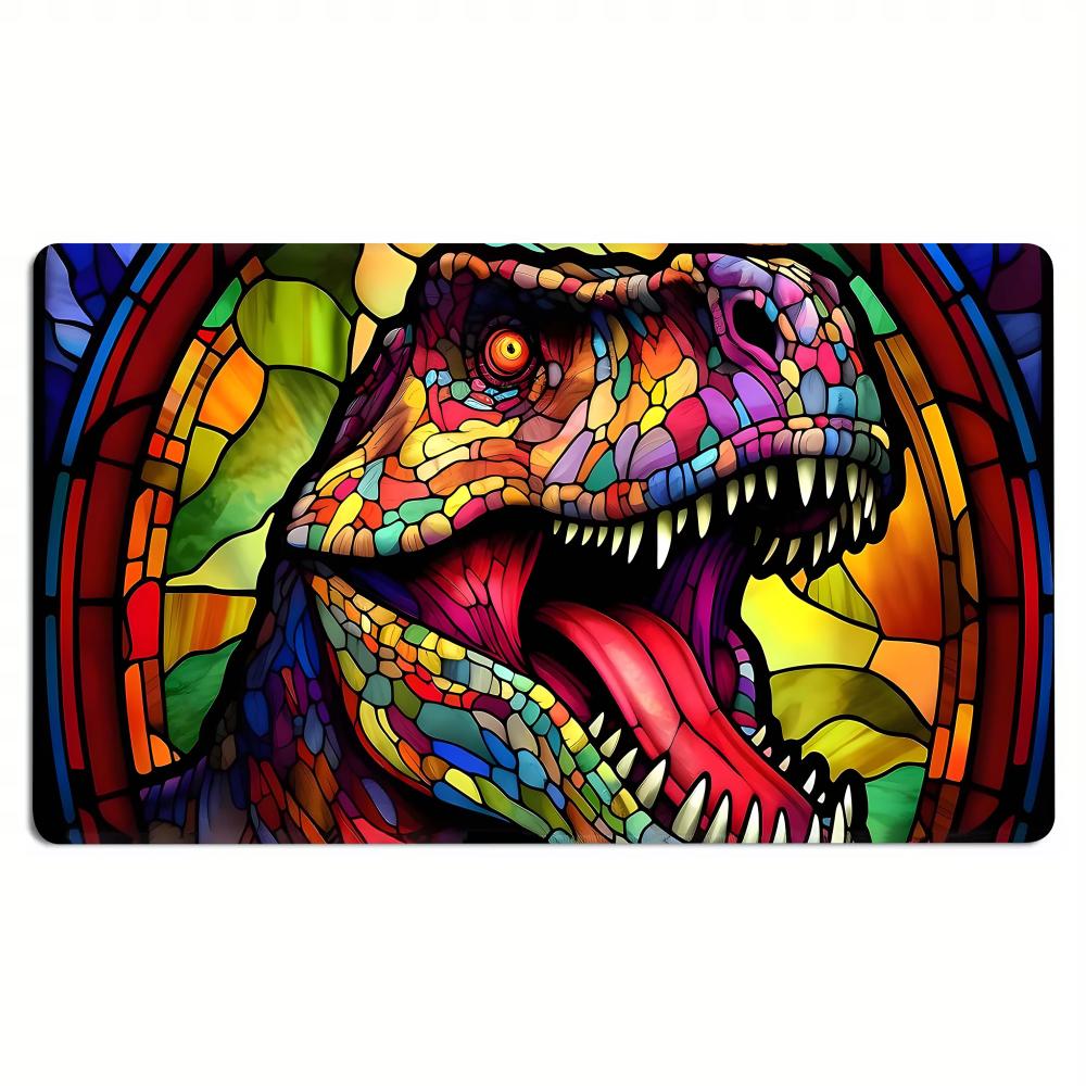 Enchanted Woodland Magic Elk Decor Desk Pad Waterproof Fantasy Art Keyboard Mousepad