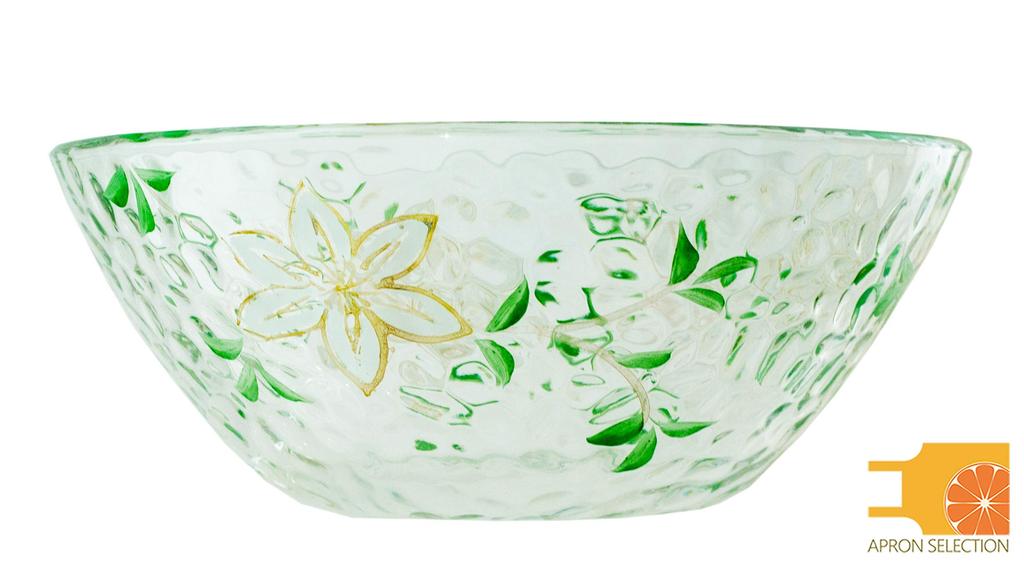 Yagi Kaiho Kaiho Kiln Kyoto-style Painted Glass Small Bowl (iron Wire)