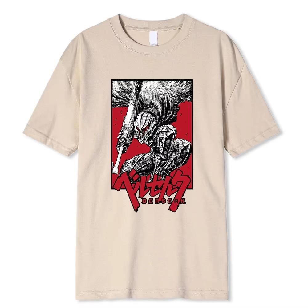Hip Hop Streetwear Men Comics T Shirt Japanese Anime Graphic Print TShirt Summer Oversized Vintage T-Shirt Harajuku Cotton Tops