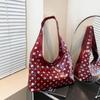 2025 Gothic Rivet Women's Cross-Body Commuter Bag - Large Capacity Bucket Style